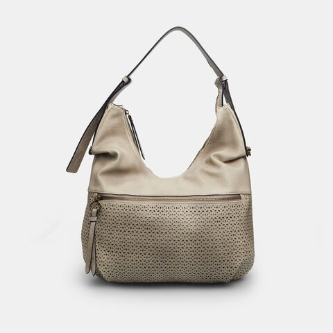 Bolso hobo de mujer, Beige Bolso hobo de mujer, Beige